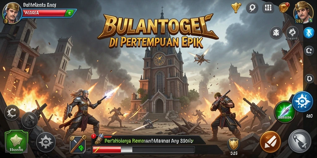 Tangkapan layar gameplay menara pertahanan di BULANTOGEL.